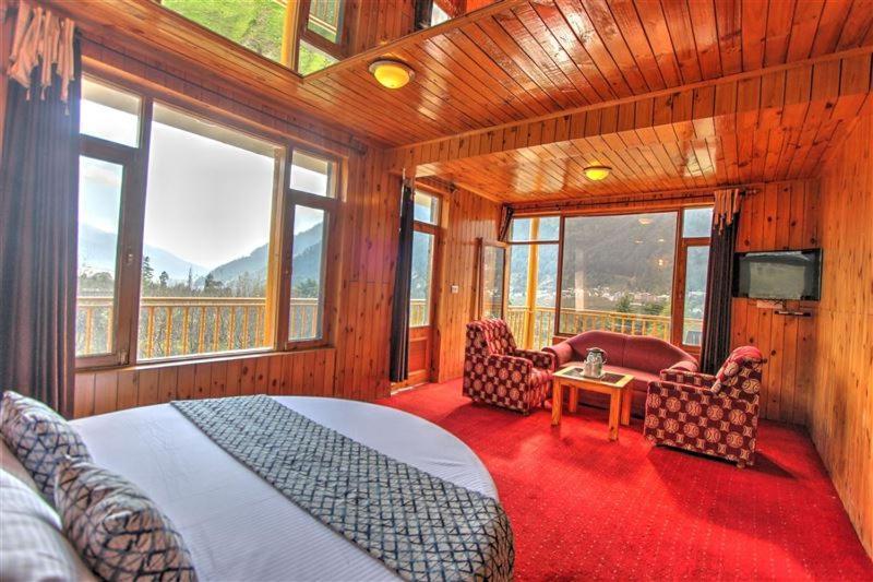 Hotel Mountain Face Manāli Exteriér fotografie