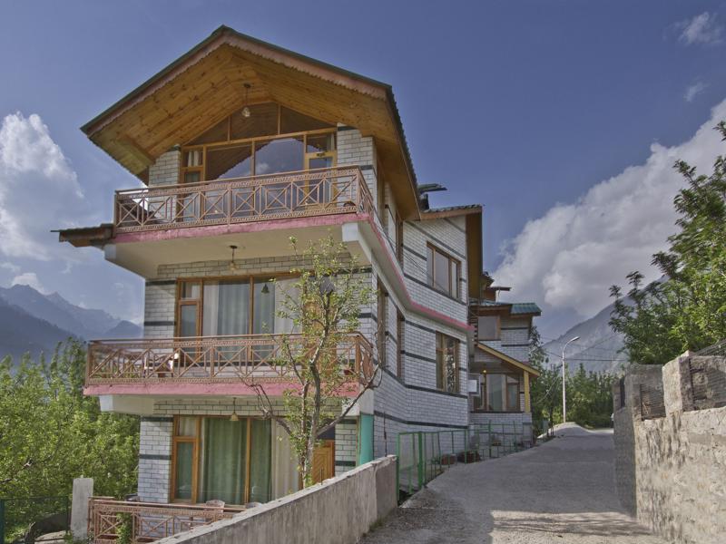 Hotel Mountain Face Manāli Exteriér fotografie